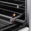 ZLINE Cuisinière à gaz 48 po avec surface de cuisson DuoPro en acier satiné avec portes blanches mates ZLINE-128905008-128905010