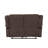 Transitional Microfiber Fabric Upholstered Loveseat-1707530428