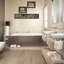 «Country Bath II Collection» par Pam Britton, reproduction d'art mural, affiche prête à accrocher