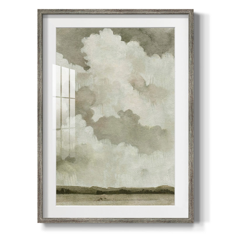 «Balancing Act II» - Toile tendue avec châssis, Vieilli, H 25,5 po x l 17,5 po