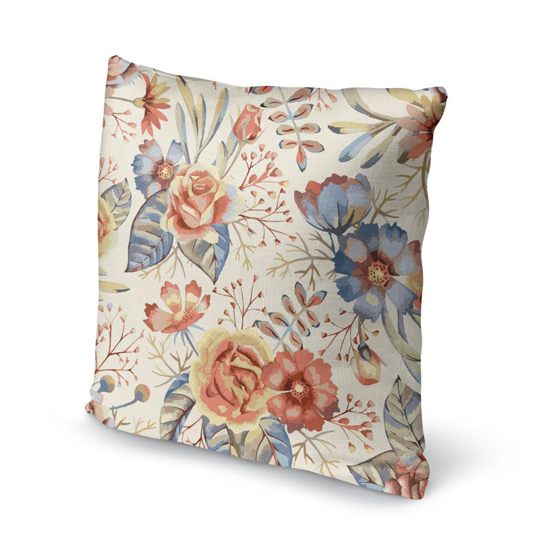 Outdoor Reversible Throw Pillow, 16" x 16"