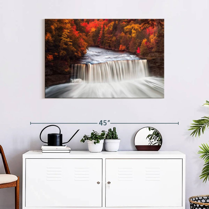 Alvord Tahquamenon Falls en automne, H 24 po x l 36 po