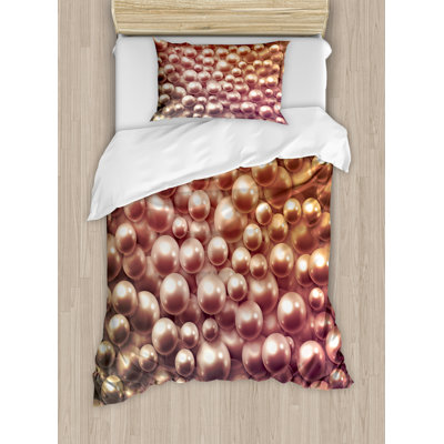 Pearls Duvet Cover
