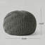 Pouf rond en fil de coton 20 X 20