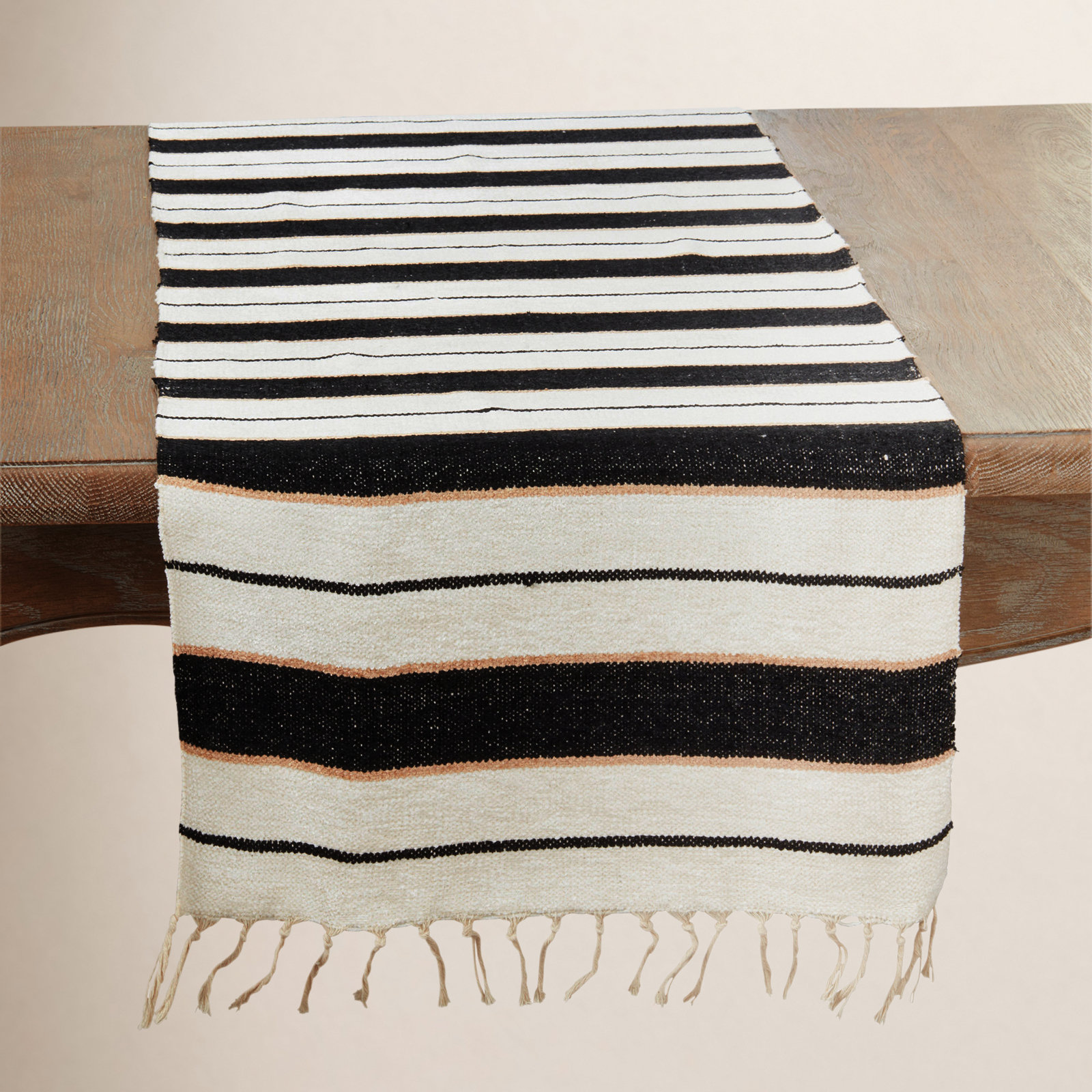 Aanya Collection Striped Table Runner