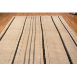 Nazmiyal Collection Modern Geometric Striped Room Size Rug