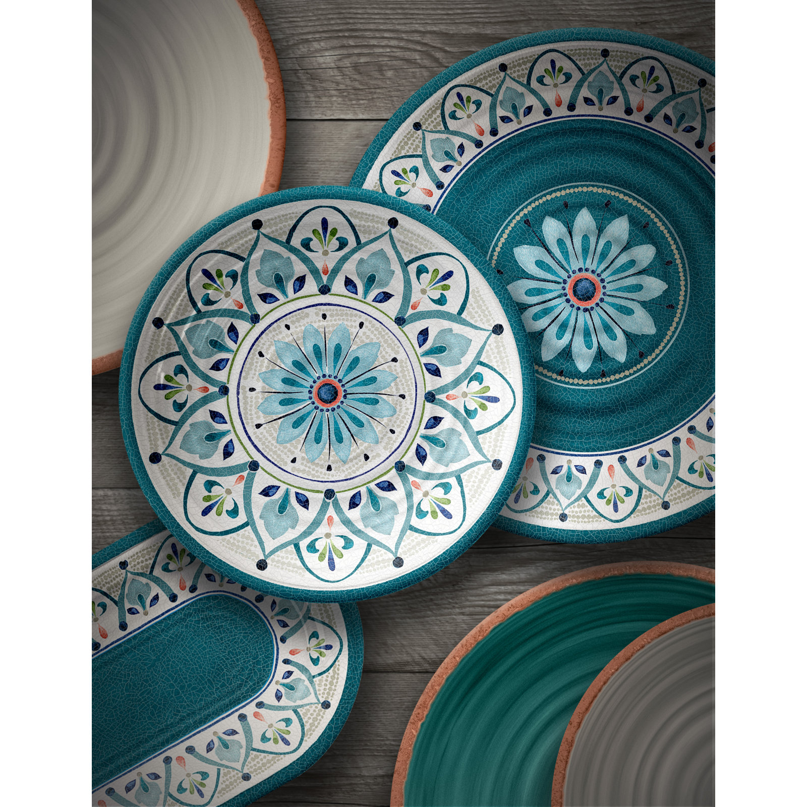 Leitch Melamine Serving Bowl