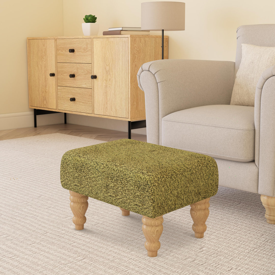 Large Footstools Wood Turned Leg