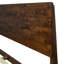 Structure de lit en bois massif de qualité supérieure avec tête de lit, lit en bois de tête de lit haut scandinave Signature, capacité de 800 lb, aucun sommier requis, convient à tous les matelas-56574996-56574997