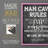 Man Cave Rules Framed Print - Solid Wood