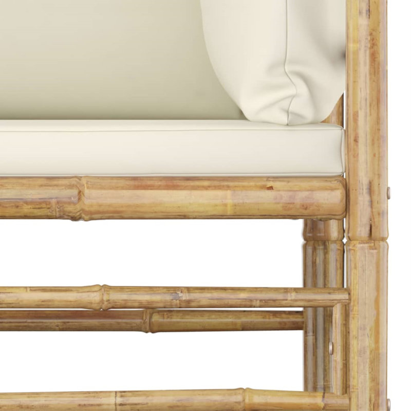 Knisely 9 Piece with Cushions, Cream White