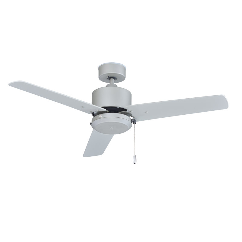 Aldea XI 44" 3-Blade Outdoor/Indoor Ceiling Fan, Gray