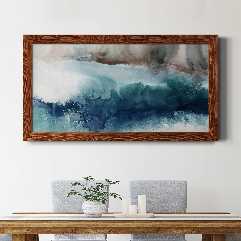 Shifting Shores - Peinture sur toile encadrée, Érable