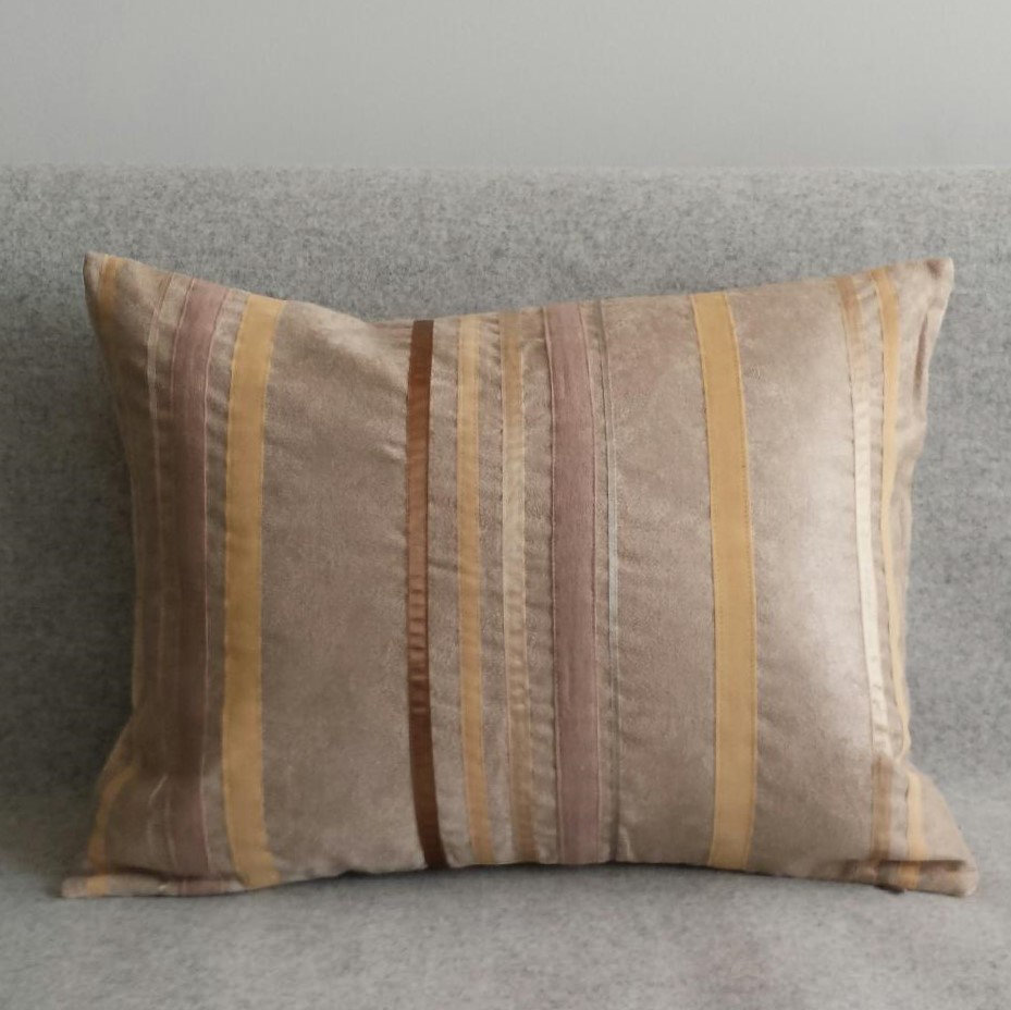 Lovett Striped Rectangular Throw Cushion