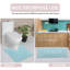 Tapis de bain réversible décontracté 100% coton Casual Elegance Bathmat-1271082695-1271082688