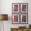 Vivid Stems I - ensemble de 4 peintures encadrées-1690148397-1690148370