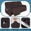 Housse tricotée pour fauteuil inclinable en jacquard-353697987