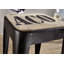 Factory Counter Stool with Metal Frame