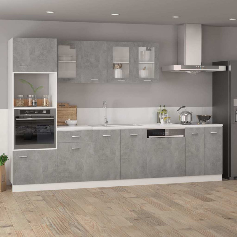Lyon Bottom Cabinet Lyon, Concrete Grey