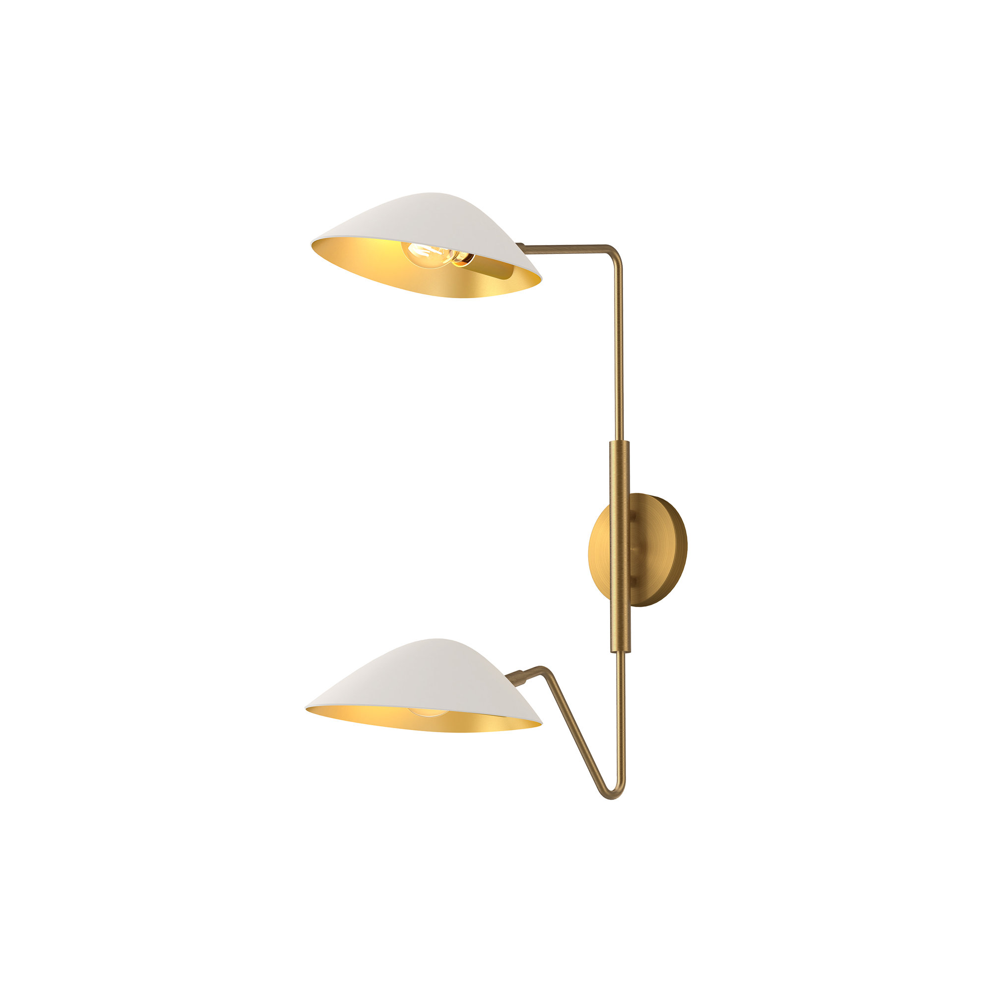 Raelle Bath Sconce, White, 2
