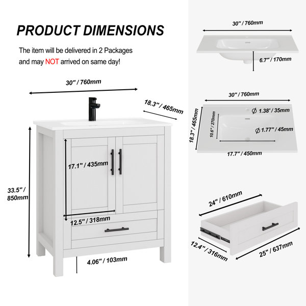 Dimensions du produit