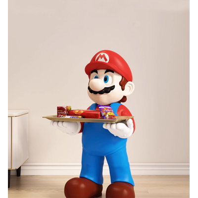 Large-Scale Figure Resin Floor Ornament