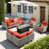 Bold Striped Orange Red is out of stock