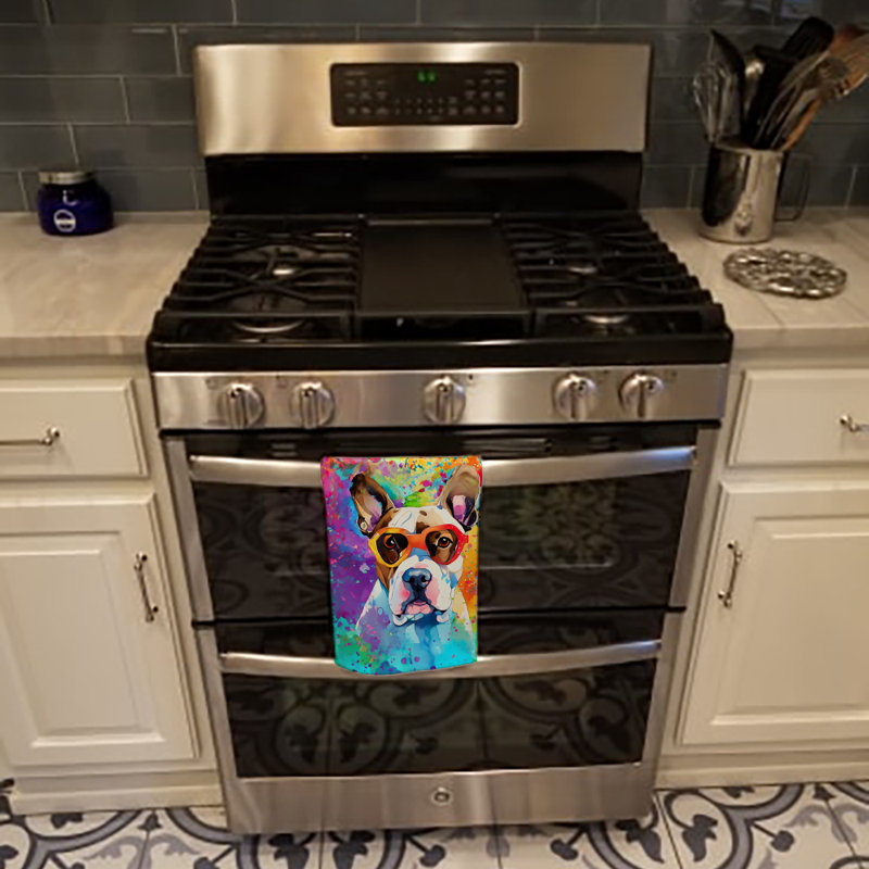 Serviette de cuisine Boxer Hippie Dawg