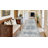 Washable Hallway Rug: Non Slip Rugs with Rubber Backing Soft Kitchen Rug Farmhouse Distressed Carpet Runner for Living Room Bedroom Bathroom (Black)-2035832735-2043196427