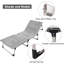 Chaise longue inclinable 4 positions