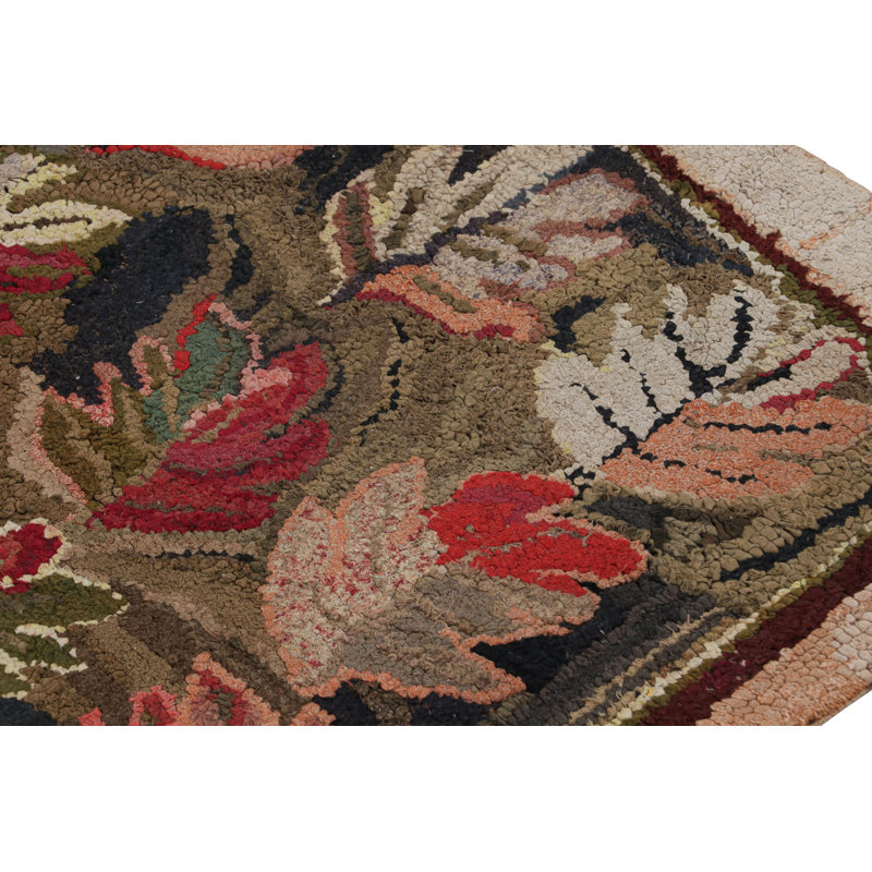 One-of-a-Kind Rectangle 3’6”x4’11” Area Rug