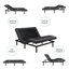 Lit réglable Massager Zero Gravity avec télécommande sans fil - Sleep by Wayfair ™-21956388