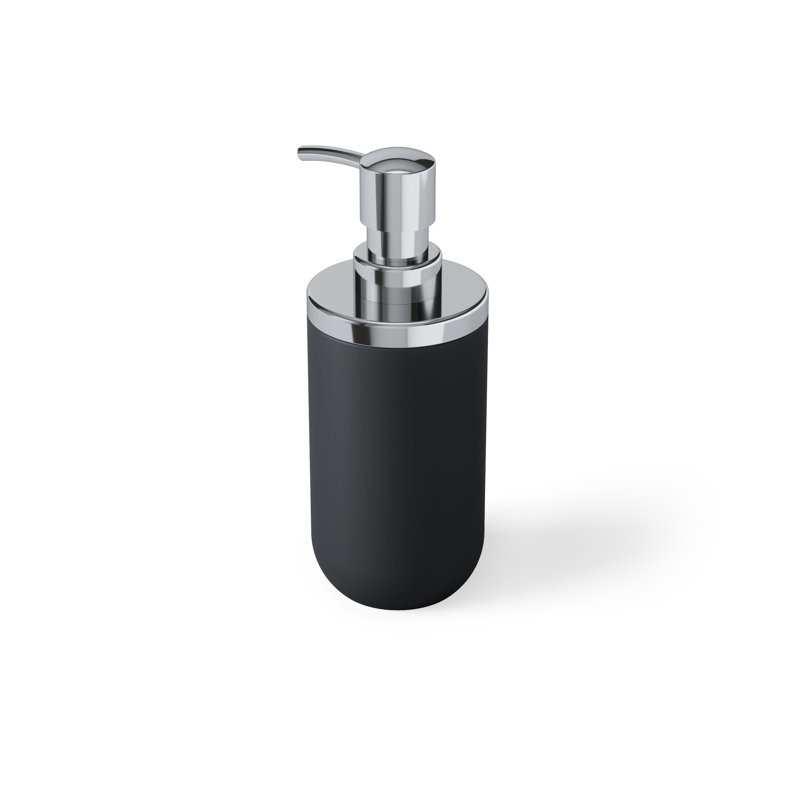 Distributeur de savon Junip, Chrome / Noir