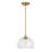 Glint 12" 1-light Convertible Semi Flush/pendant