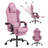 Gaming Chair Breathable Fabric Computer Chair Comfortable Office Chair Game Chair with Headrest and Lumbar Support,Ergonomic Video Game Chairs for Adults,360°-Swivel Seat-1485859346