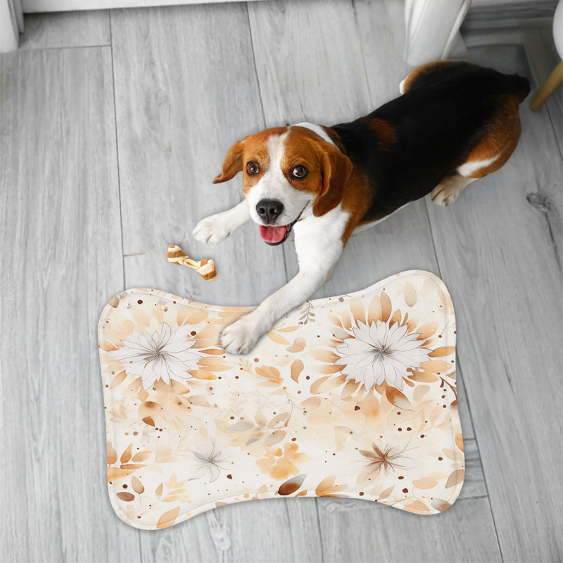 Neutral Vibes - Tapis d'alimentation en os 1 pièce