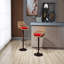 Tabouret pivotant à hauteur réglable Danyu-2114069778