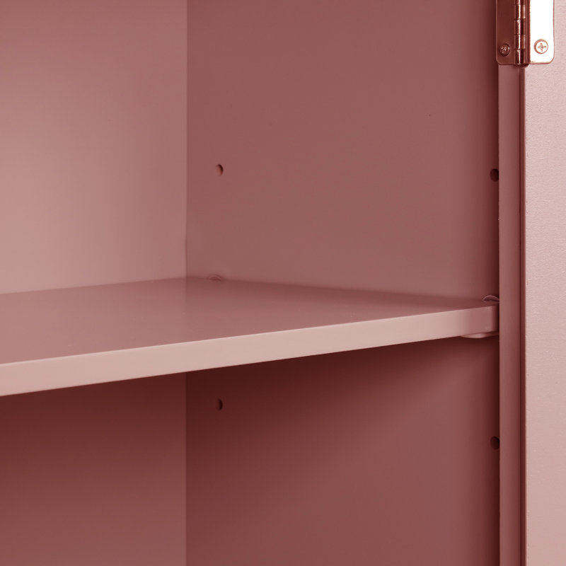 Armoire de salle de bain Bajo, Rose