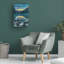 Art mural sur toile tendue - «Lake Louise Sunrise» de Pierre Leclerc pour décoration de salon, de chambre à coucher ou de bureau - 16 x 24-19654075