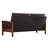 Conte 75 " Faux Leather Sofa