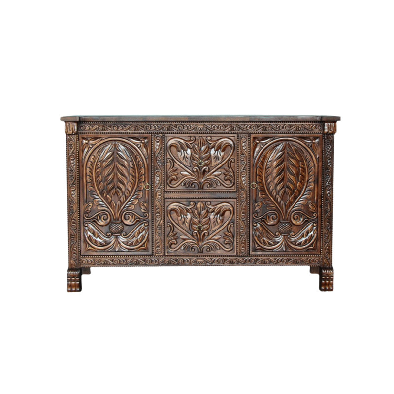 Armoire simple en bois massif