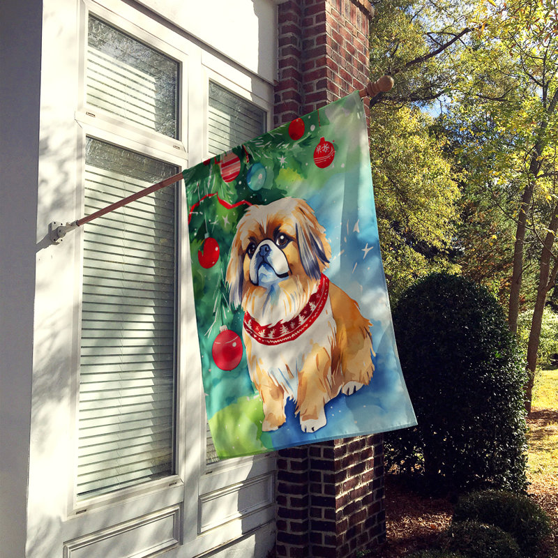 Double Sided Polyester Christmas, 40'' H x 28'' W