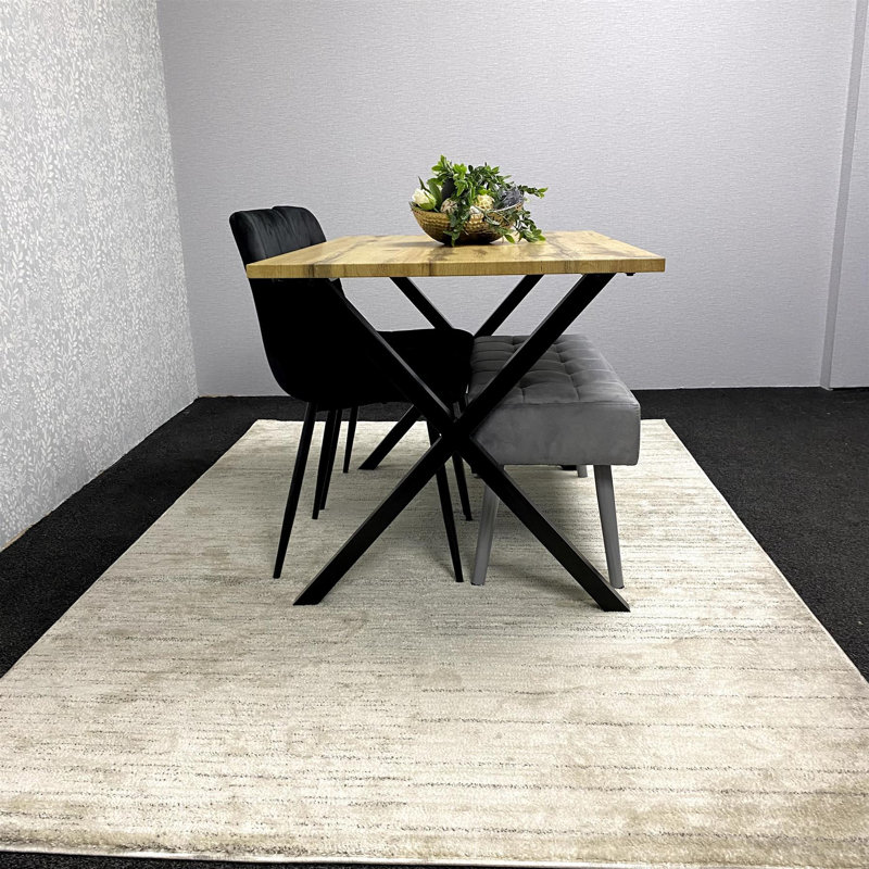 4 - Person Dining Set, Black