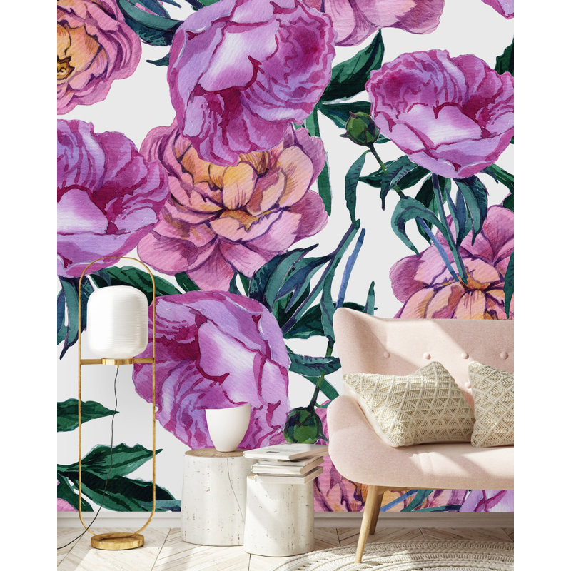 Peel & Stick Wall Mural, 8.34' W x 8.34' L