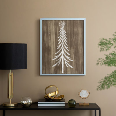 Impression encadrée Barnwood Wonderland - bois massif