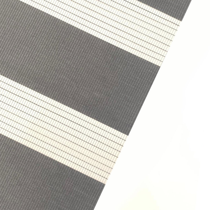 Semi Sheer Zebra Shades, 120x250, anthracite