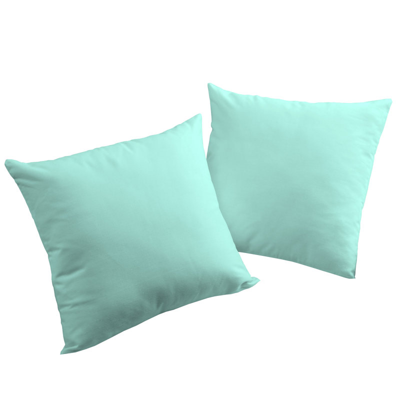 Aadhvika Square Throw Pillow Cover, Green, 50 x 50cm