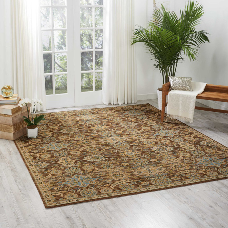 Tapis de zone moka laine Vogan, Rectangle 9 pi 9 po x 13 pi