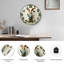 Horloge murale en verre 16 po