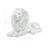 Juyoung Modern Polyresin Geometric Lion Figurine - Stylish Decorative Sculpture for Home Decor-257452697